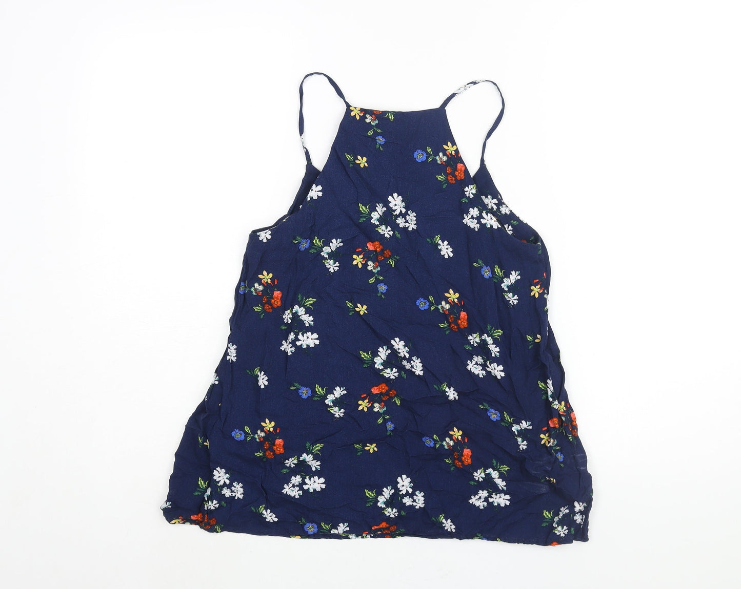 Womens UK Size 6 Warehouse Blue Camisole Blouse