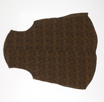 Womens UK Size 16 Topshop Brown Tunic Tank