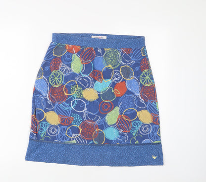 Womens UK Size 14 EWM A-Line Jersey Skirt
