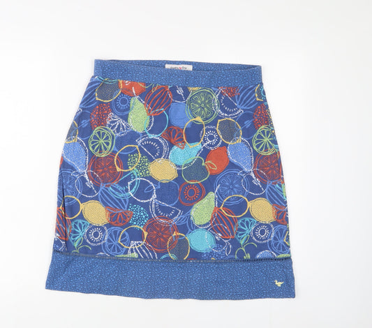 Womens UK Size 14 EWM A-Line Jersey Skirt