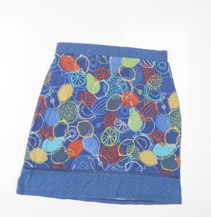 Womens UK Size 14 EWM A-Line Jersey Skirt
