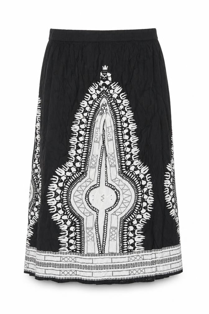 Womens UK Size 16 Klass A-Line Rayon Skirt