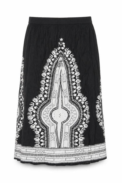 Womens UK Size 16 Klass A-Line Rayon Skirt
