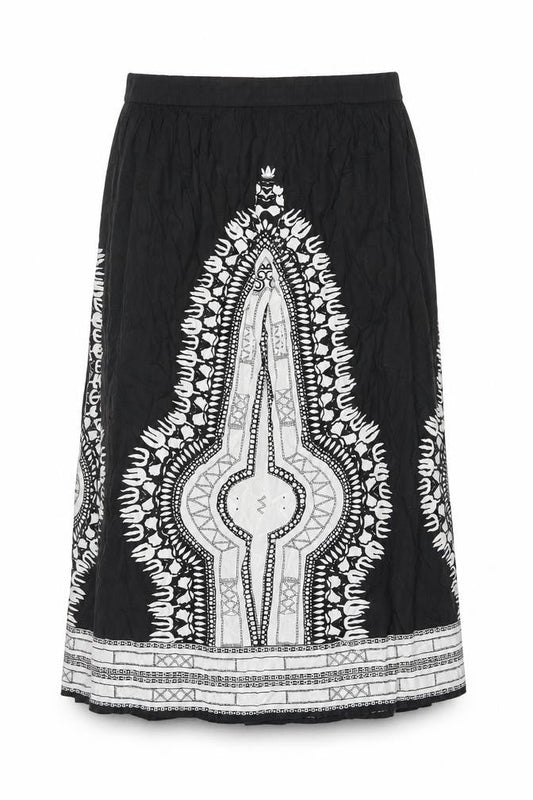 Womens UK Size 16 Klass A-Line Rayon Skirt