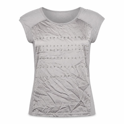 Womens UK Size M Klass Grey Basic T-Shirt