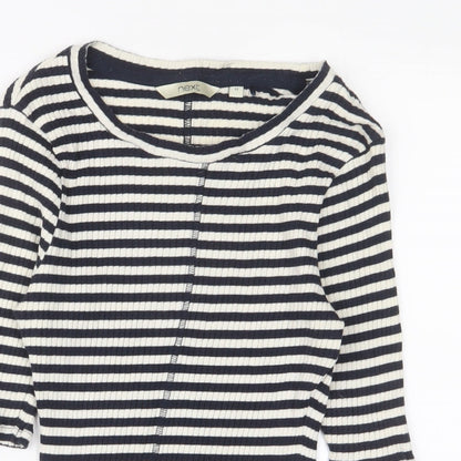 Womens UK Size 12 NEXT Blue Basic T-Shirt