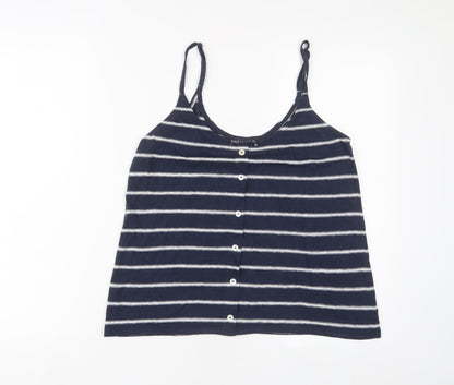Womens UK Size 10 Marks and Spencer Blue Camisole Tank
