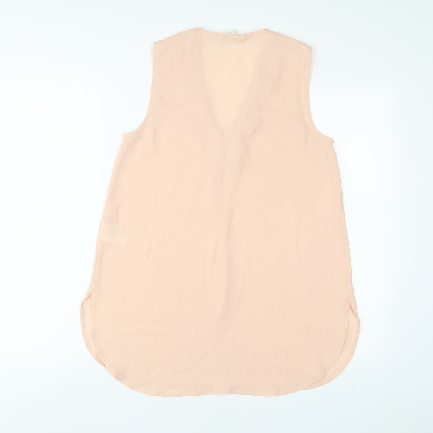 Womens UK Size 6 H&M Pink Basic Blouse