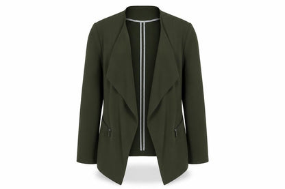 Dorothy Perkins Womens Green Jacket Blazer Size 8 - Open Back