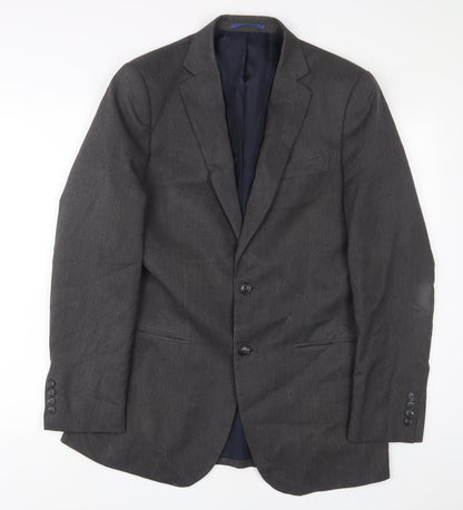 Mens UK Size 38 Marks and Spencer Regular Grey Suit Jacket