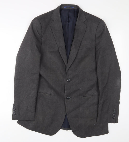 Mens UK Size 38 Marks and Spencer Regular Grey Suit Jacket