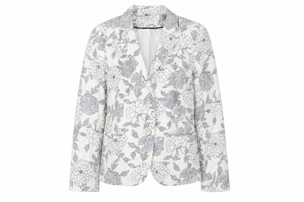Womens UK Size 12 Classic White Jacket