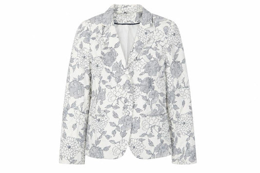 Womens UK Size 12 Classic White Jacket