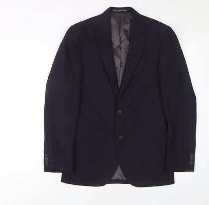 Mens UK Size 34 NEXT Regular Blue Suit Jacket