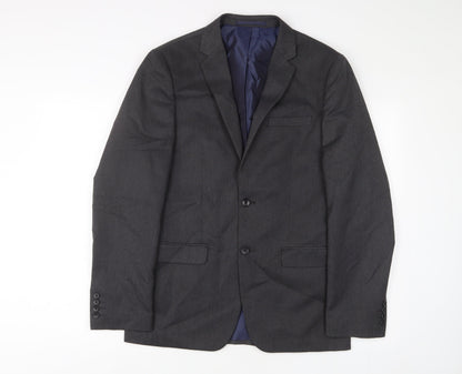 Mens UK Size 38 NEXT Regular Grey Suit Jacket
