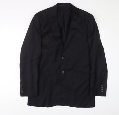 Mens UK Size 40 Marks and Spencer Regular Black Suit Jacket