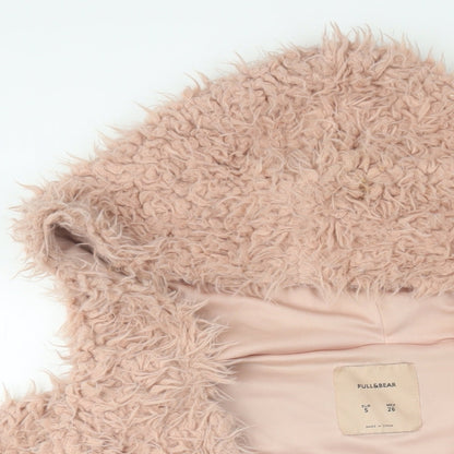 Pull&Bear Womens Pink Jacket Size S - Open