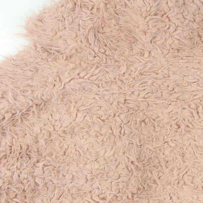 Pull&Bear Womens Pink Jacket Size S - Open