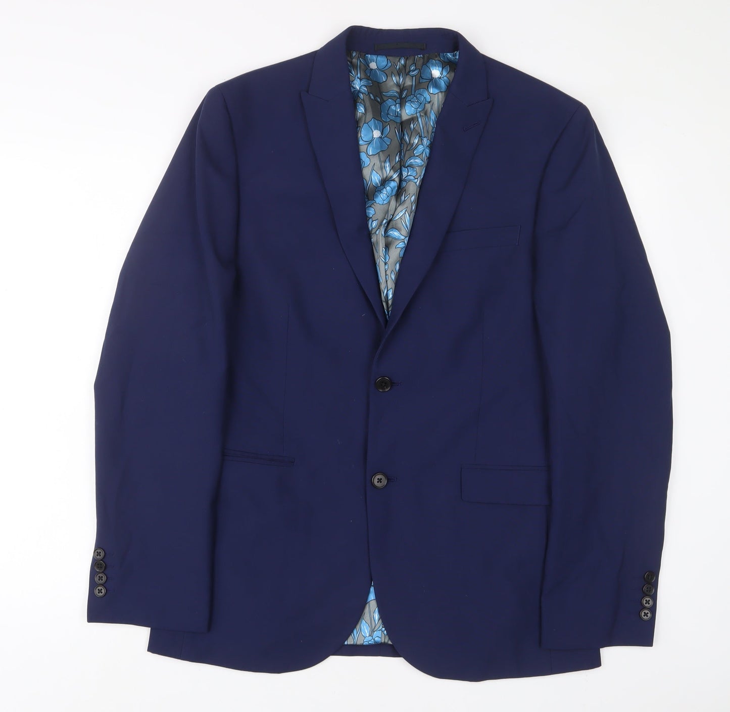 Mens UK Size 40 NEXT Regular Blue Suit Jacket
