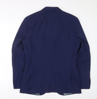 Mens UK Size 40 NEXT Regular Blue Suit Jacket