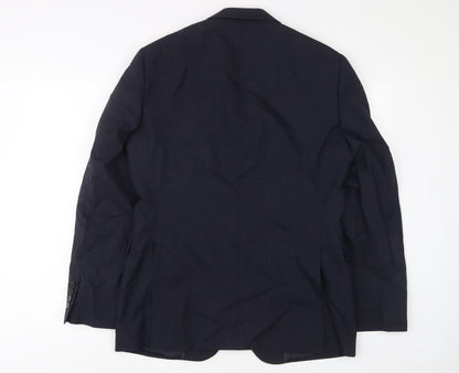 Mens UK Size 40 Chester Regular Blue Suit Jacket