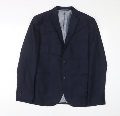 Mens UK Size 40 NEXT Regular Blue Suit Jacket