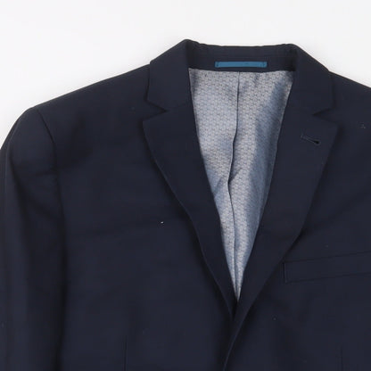 Mens UK Size 40 NEXT Regular Blue Suit Jacket