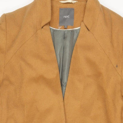 Womens UK Size 18 NEXT Brown Overcoat