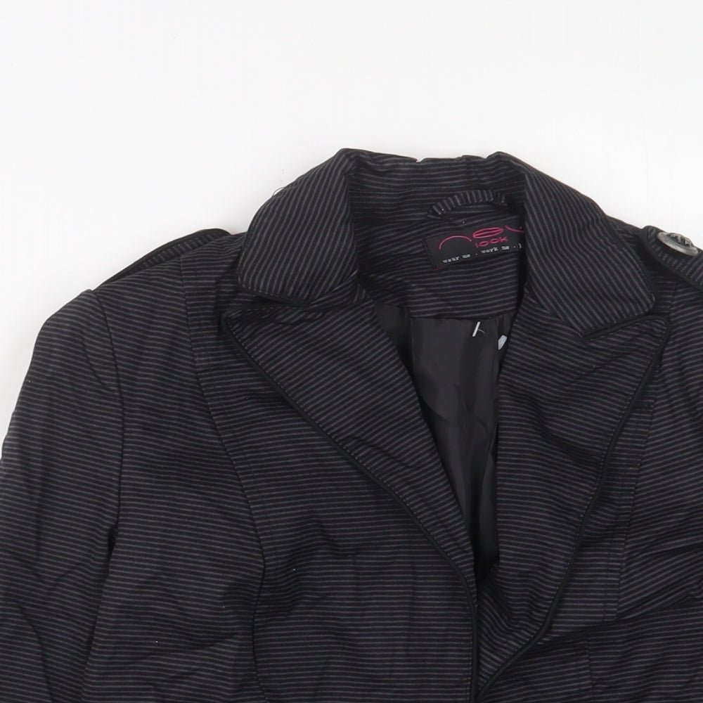 Womens UK Size 8 New Look Black Jacket
