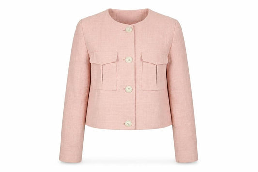 Womens UK Size L Zara Pink Jacket