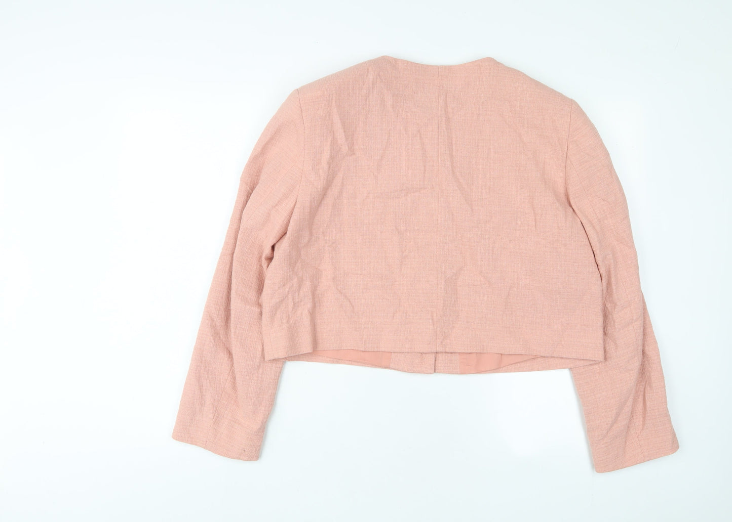 Womens UK Size L Zara Pink Jacket