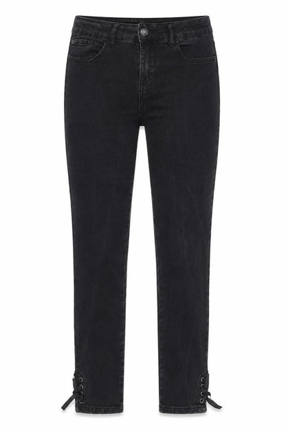 Womens UK Size 30 in Love Jeans Regular Fit Straight Grey Jeans