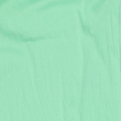 Marks and Spencer Womens Green Polyester Maxi Size 12 Square Neck Pullover