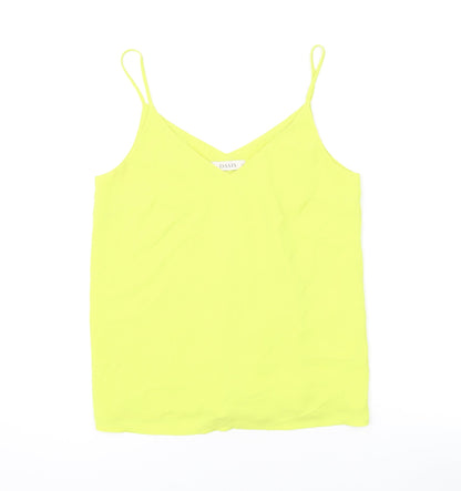 Womens UK Size 10 Oasis Yellow Camisole Tank