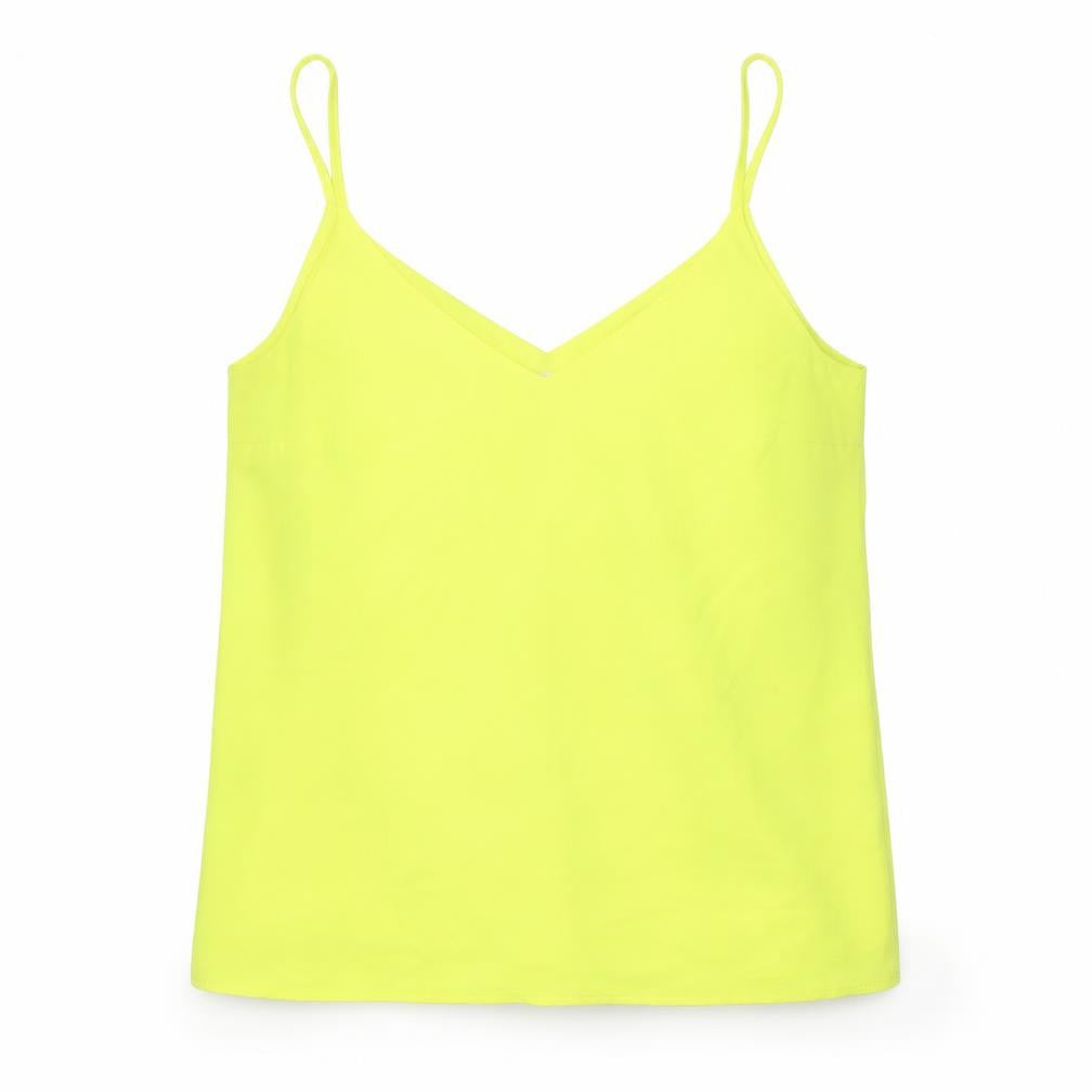 Womens UK Size 10 Oasis Yellow Camisole Tank