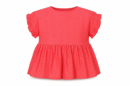 Womens UK Size 10 New Look Pink Basic T-Shirt