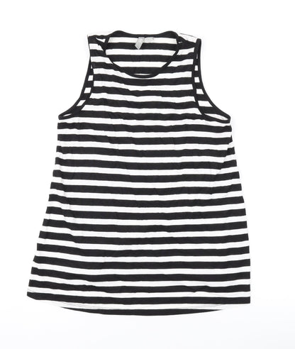 Womens UK Size 8 ASOS Black Basic Tank