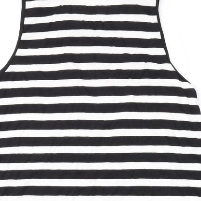 Womens UK Size 8 ASOS Black Basic Tank