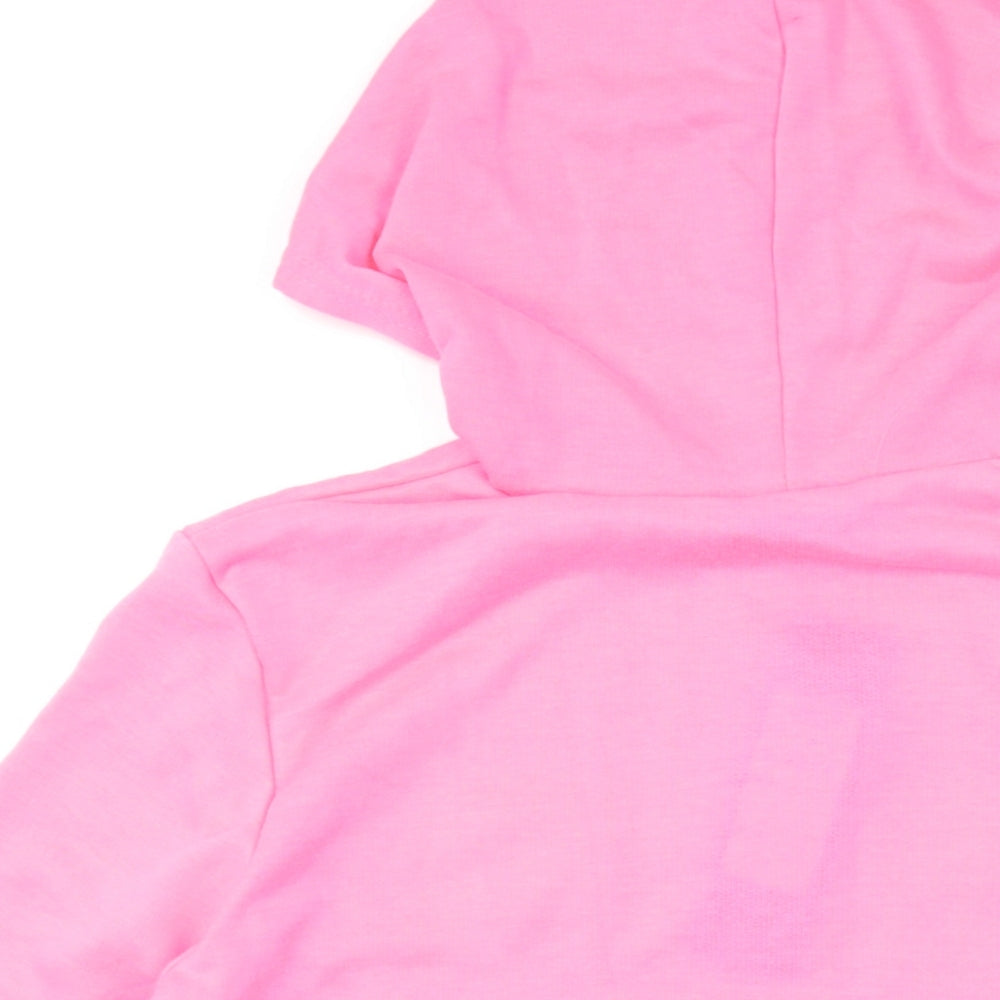 Stylewise Girls Pink Polyester Pullover Hoodie Size S Pullover