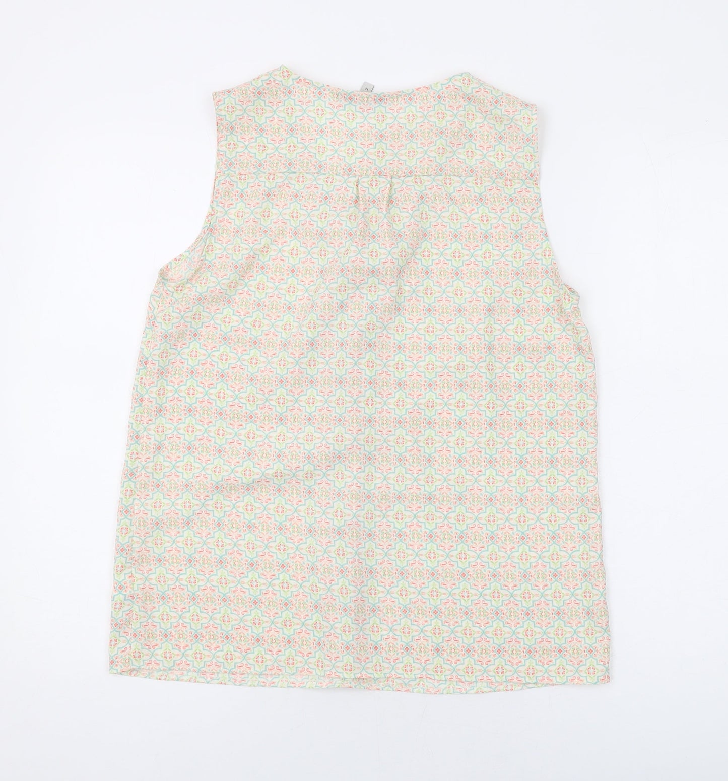 Womens UK Size 12 NEXT Green Basic Tank