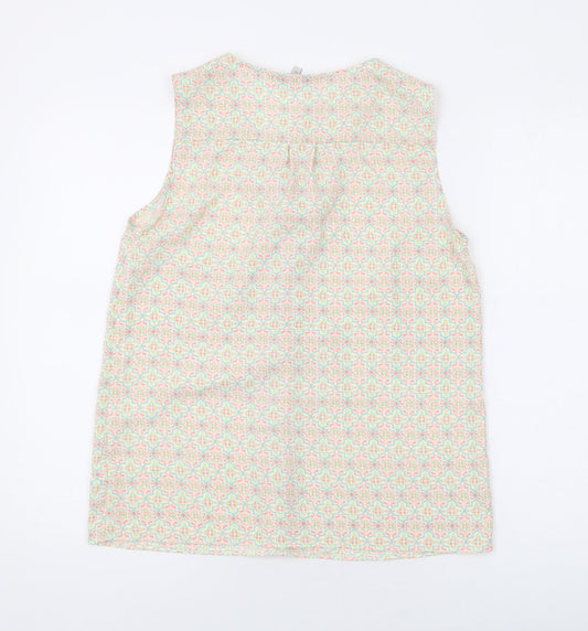 Womens UK Size 12 NEXT Green Basic Tank