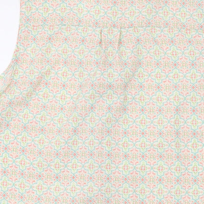 Womens UK Size 12 NEXT Green Basic Tank