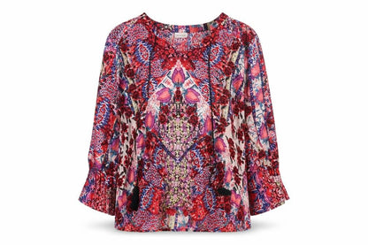 Womens UK Size 10 Together Multicoloured Basic Blouse