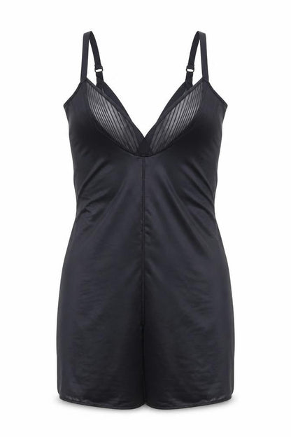 Marks and Spencer Womens Black Polyamide Bodycon Size 12 V-Neck Pullover