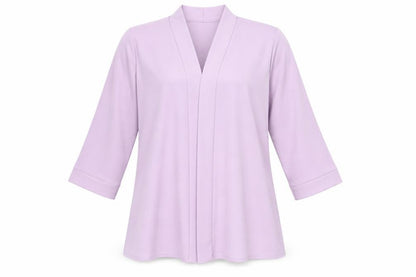 Nicole Womens Purple V-Neck Polyester Cardigan Jumper Size M