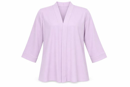 Nicole Womens Purple V-Neck Polyester Cardigan Jumper Size M