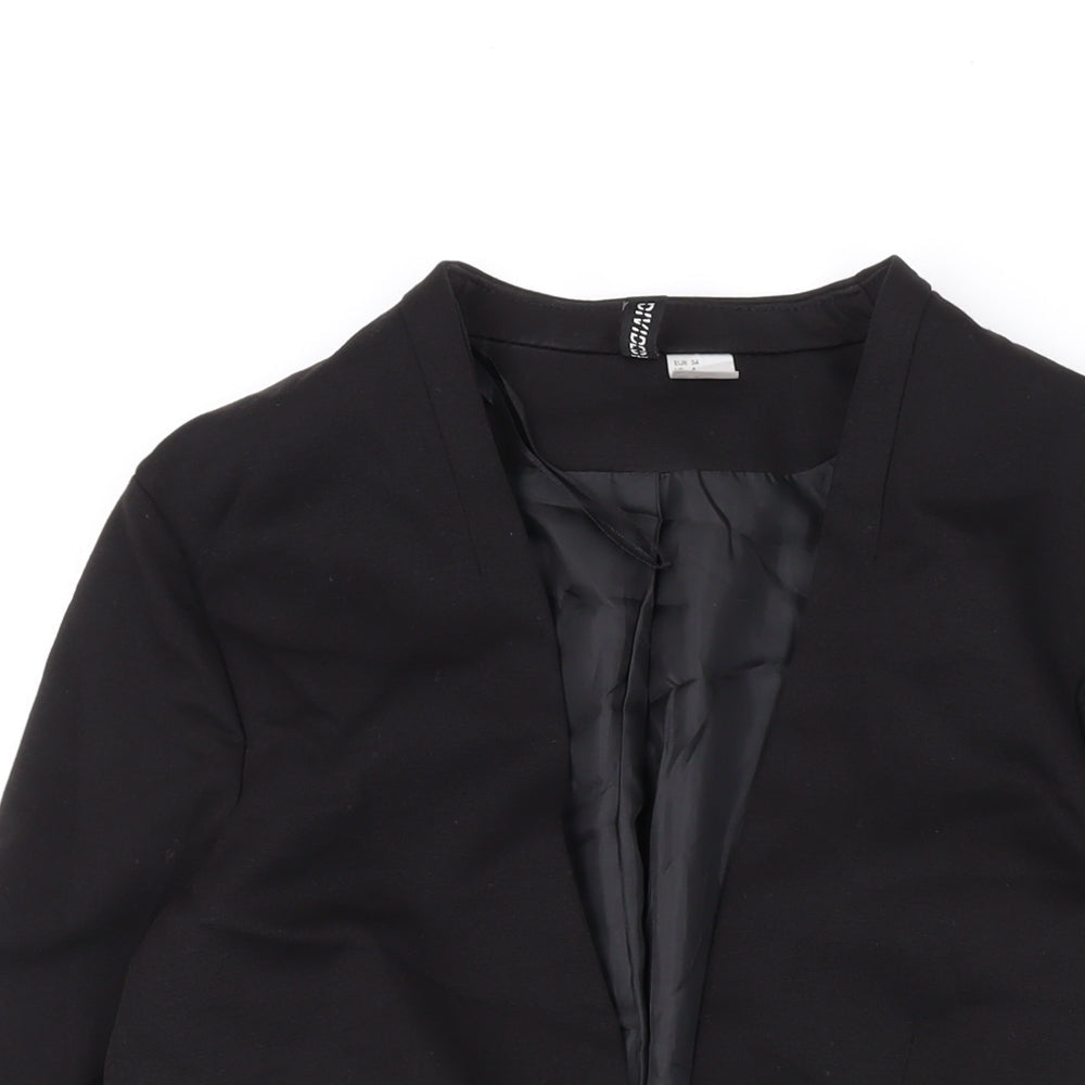 Divided by H&M Womens Black Jacket Blazer Size 8