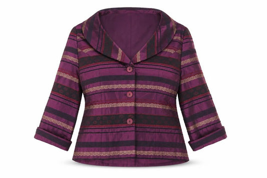 Womens UK Size 16 Alex & Co. Purple Jacket