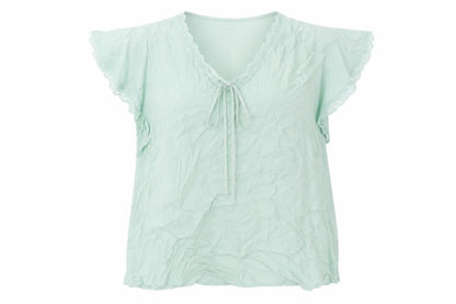 Womens UK Size 16 Marks and Spencer Green Basic Blouse