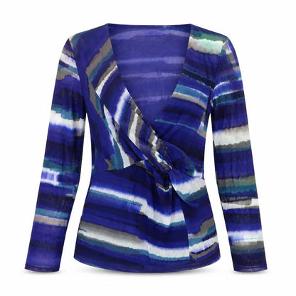 Womens UK Size 12 Coast Blue Basic Blouse